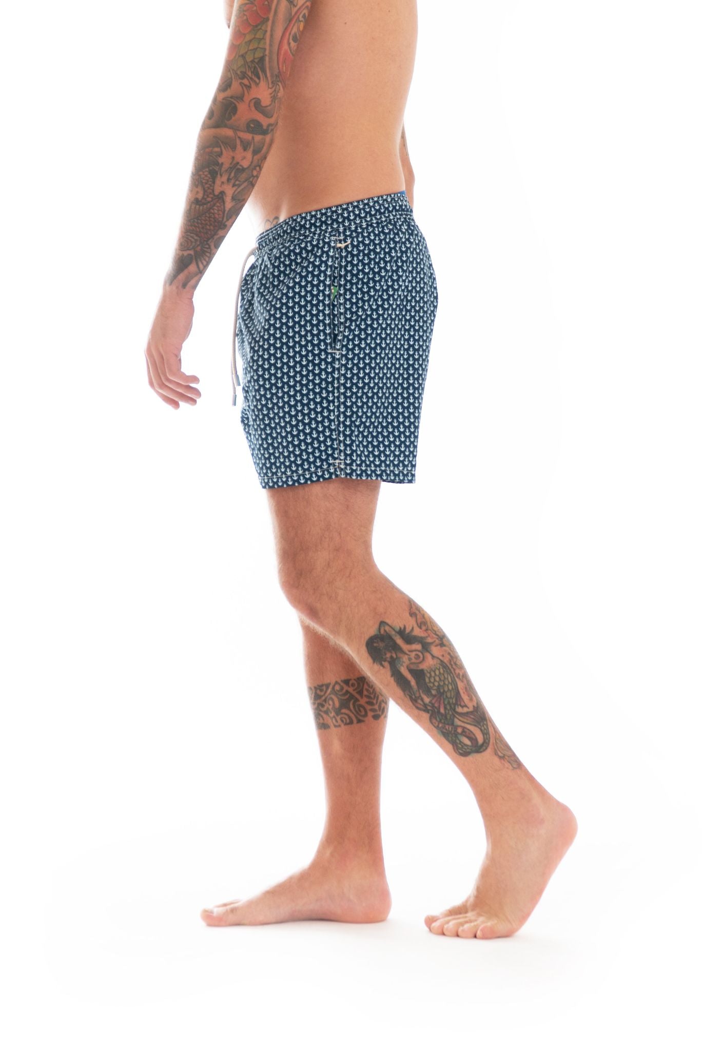 costume saint barth uomo ancore, lato