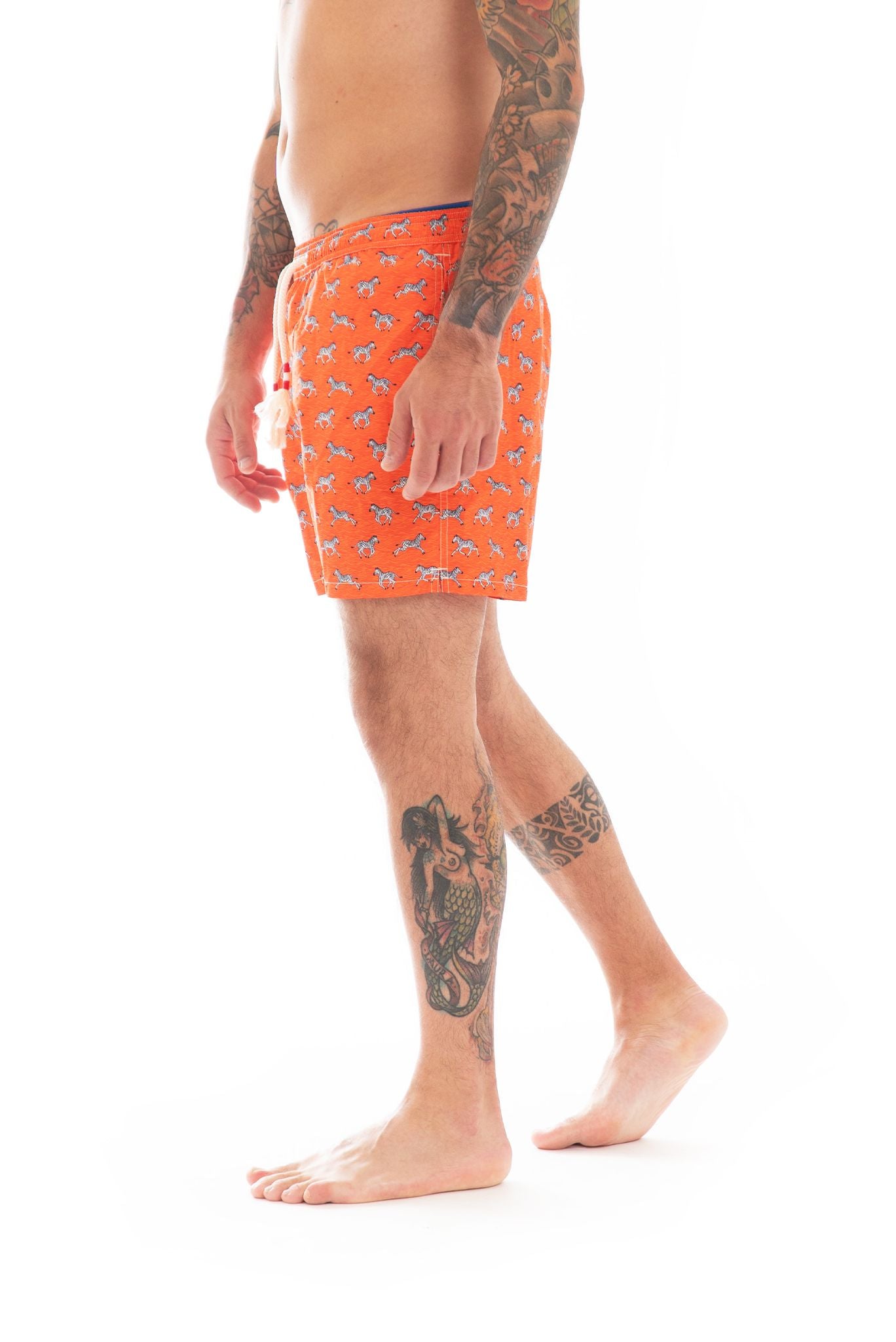 Costume da Bagno Zebre Arancione