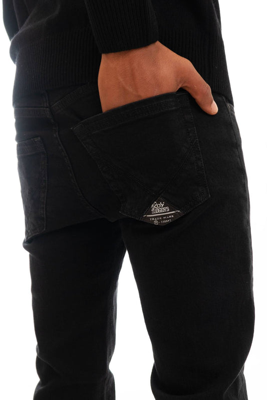 Jeans in Denim Nero Super Skinny Ringo