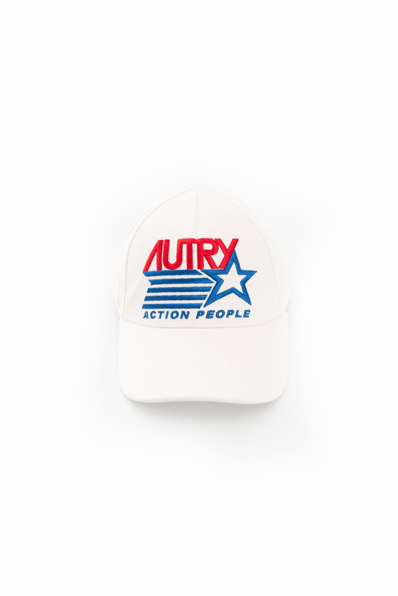 Berretto Autry Bianco con Logo, frontale