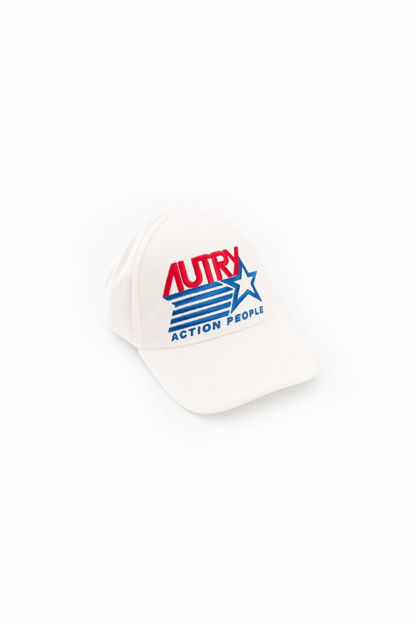 Berretto Autry Bianco con Logo, lato