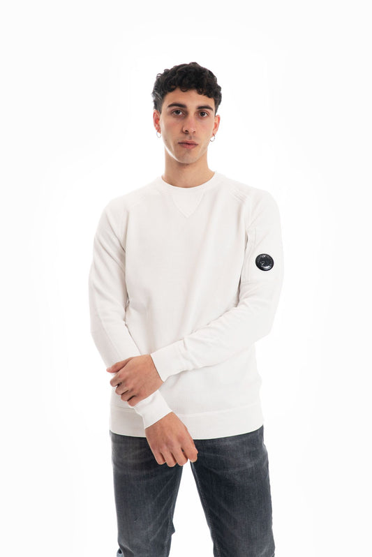 Maglia Bianca Modello Felpa