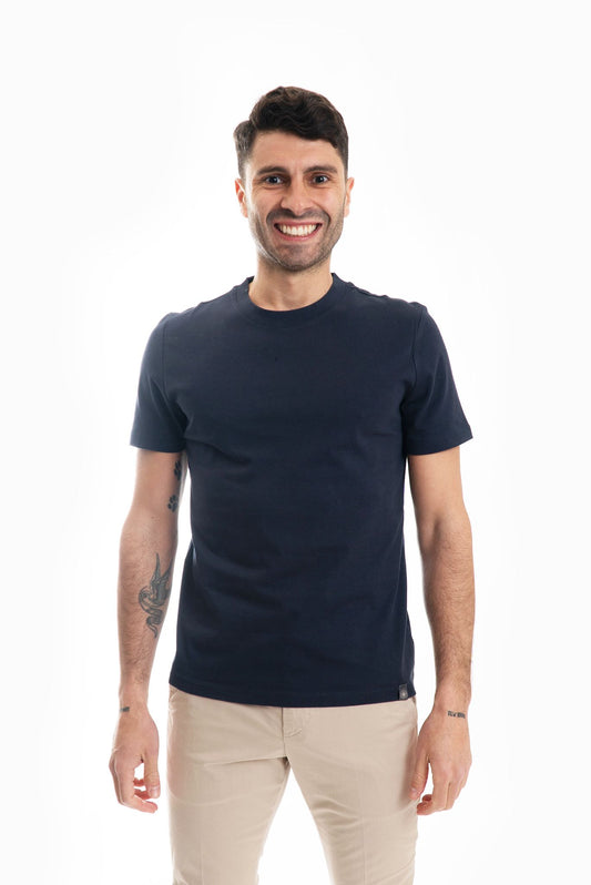 T-shirt Blu in Cotone