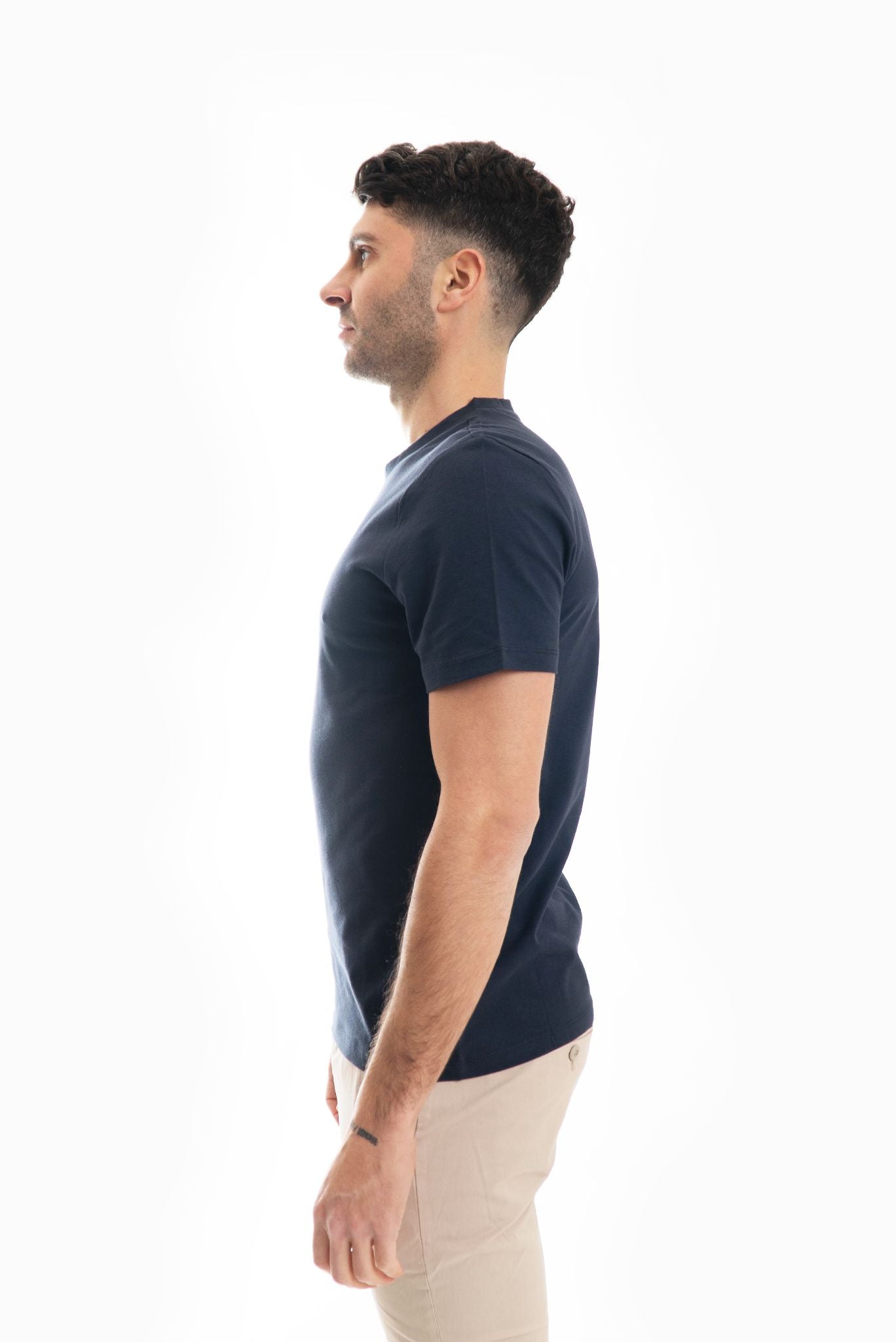 T-shirt Blu in Cotone