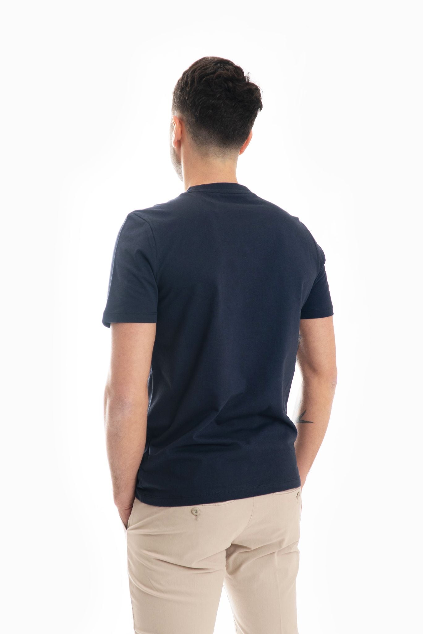 T-shirt Blu in Cotone