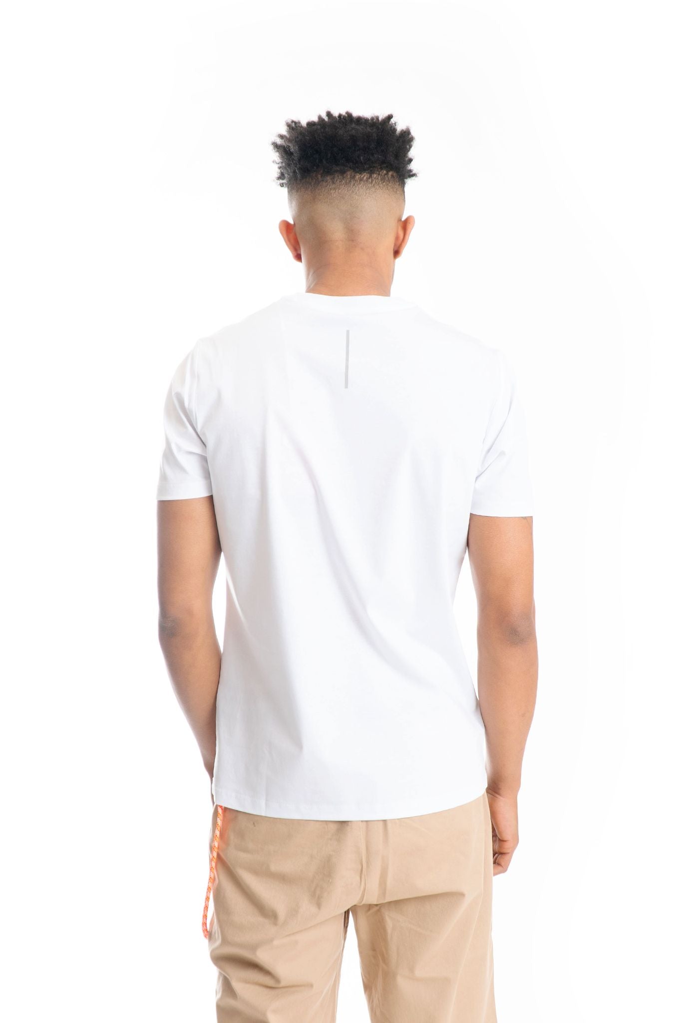 T-shirt Bianca in Filo di Scozia Shiko