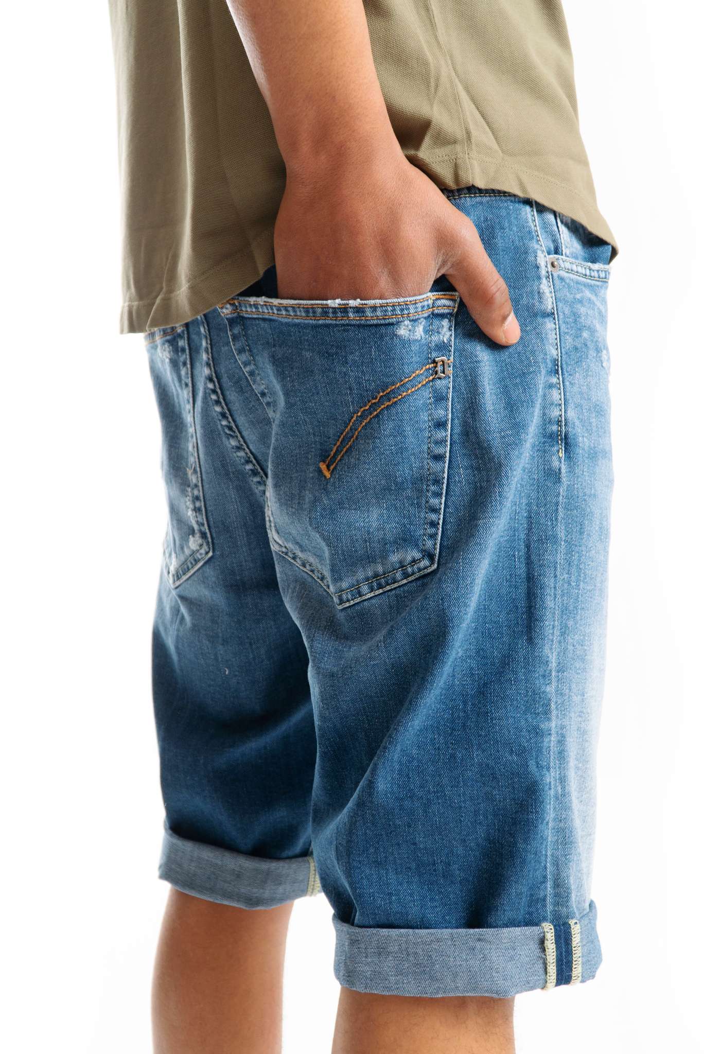 dondup bermuda uomo lenz saldi, profilo 