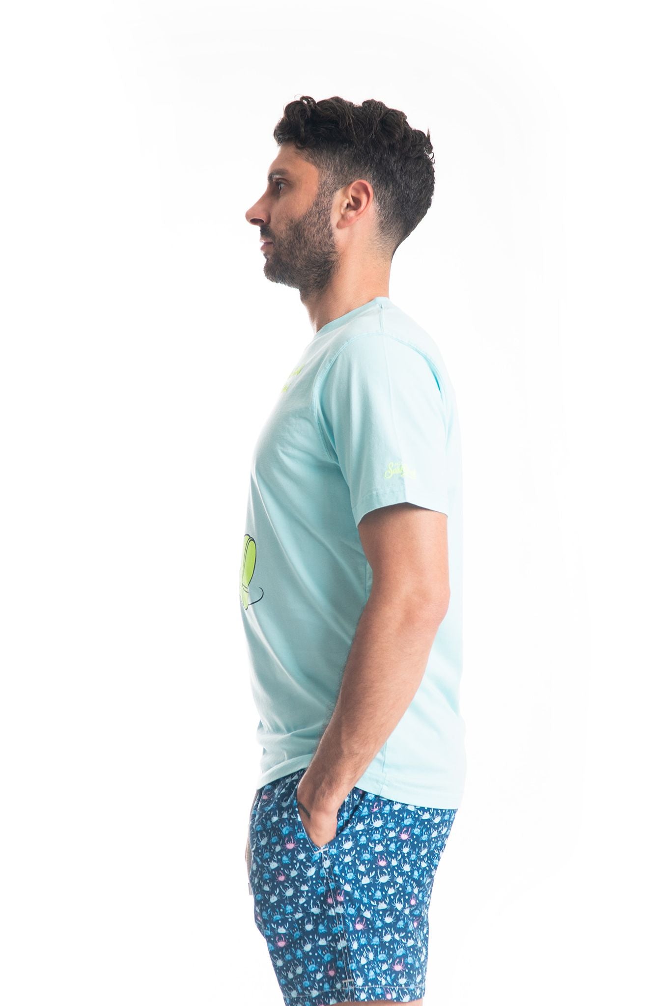 maglietta saint bart topolino, lato