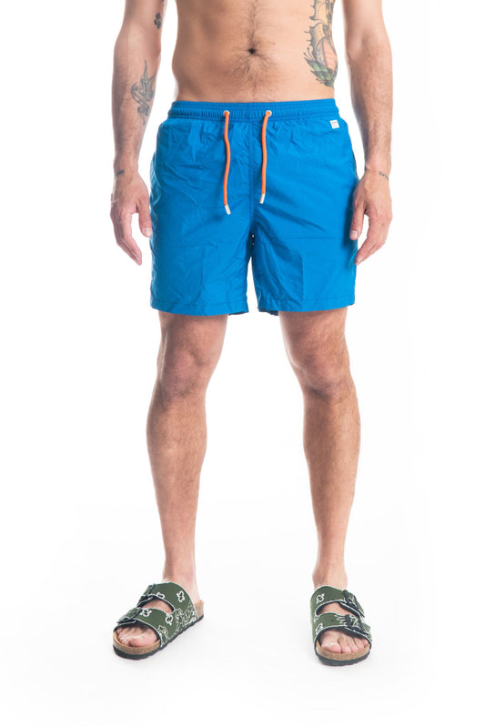 costume saint barth uomo azzurro, frontale