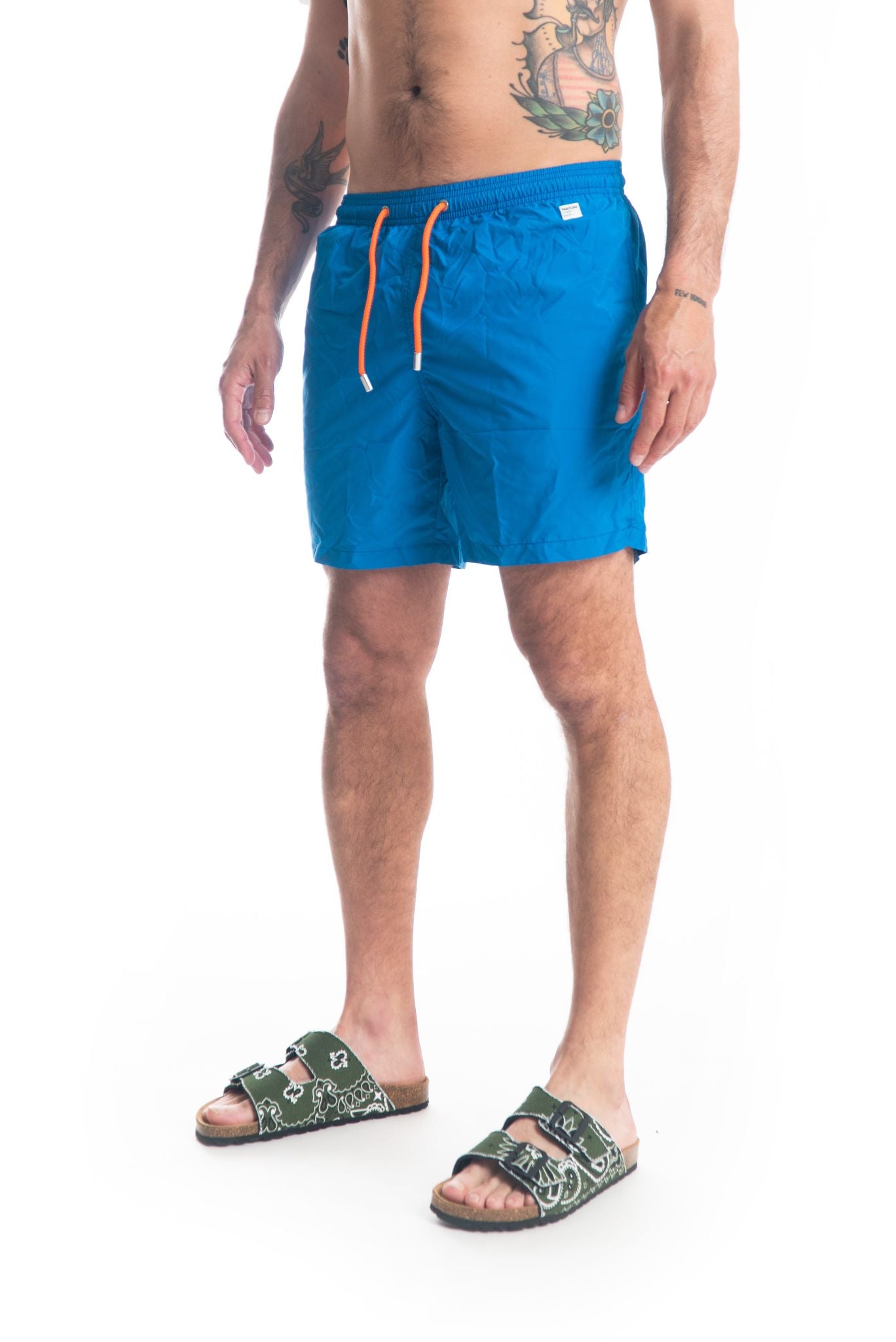 costume saint barth uomo azzurro, profilo