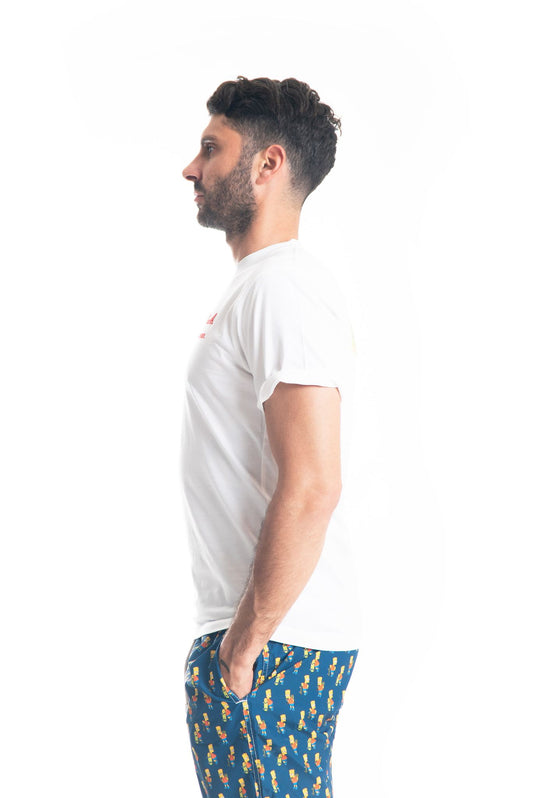 t shirt saint bart the simpson, lato