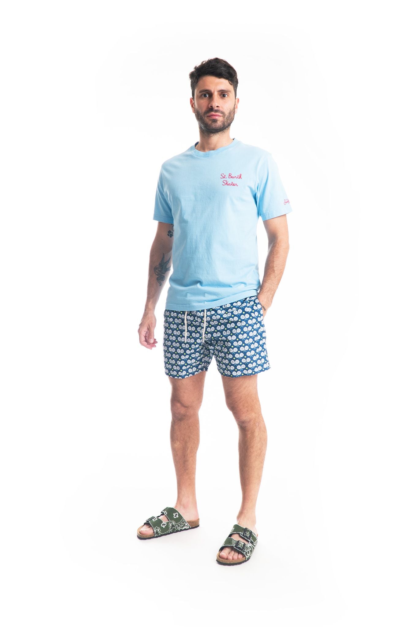 costume saint barth uomo paddle, intero