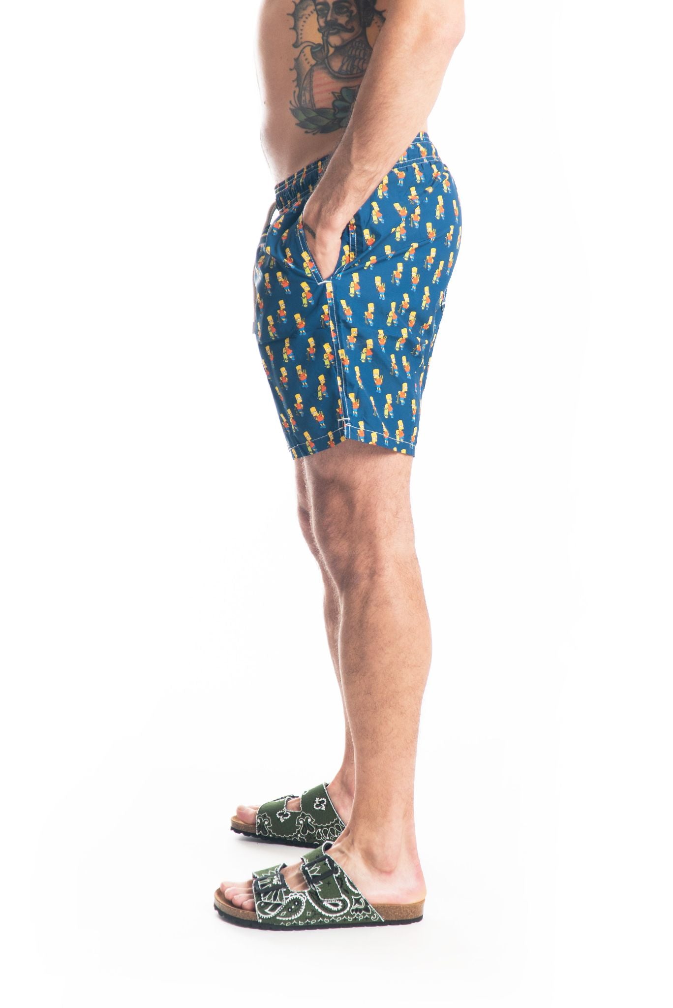 costume saint barth uomo simpson, lato