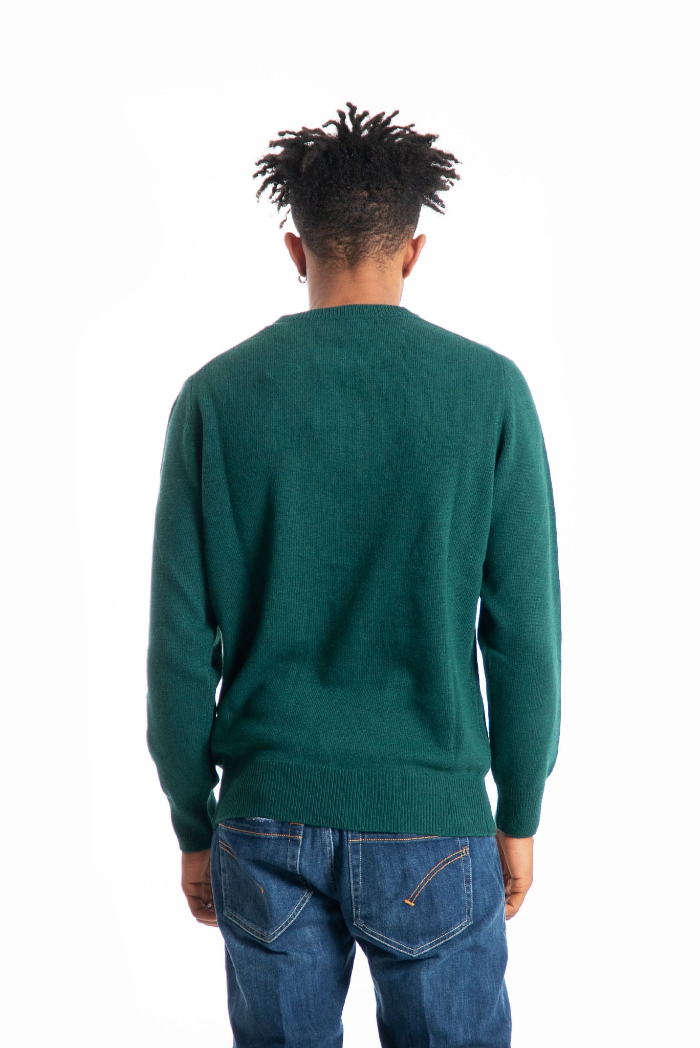 mc2 saint barth maglione uomo verde con stampa snoopy, retro