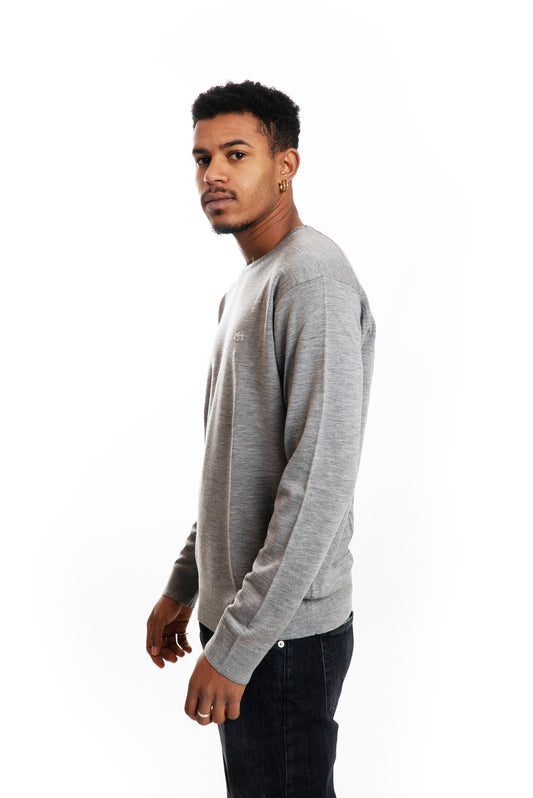 Maglioncino Grigio in Pura Lana