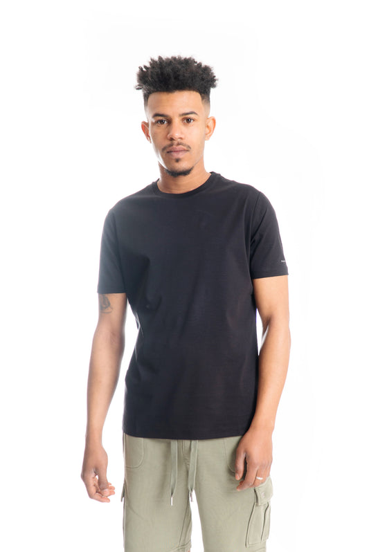 T-shirt Filo di Scozia Shiko Nero