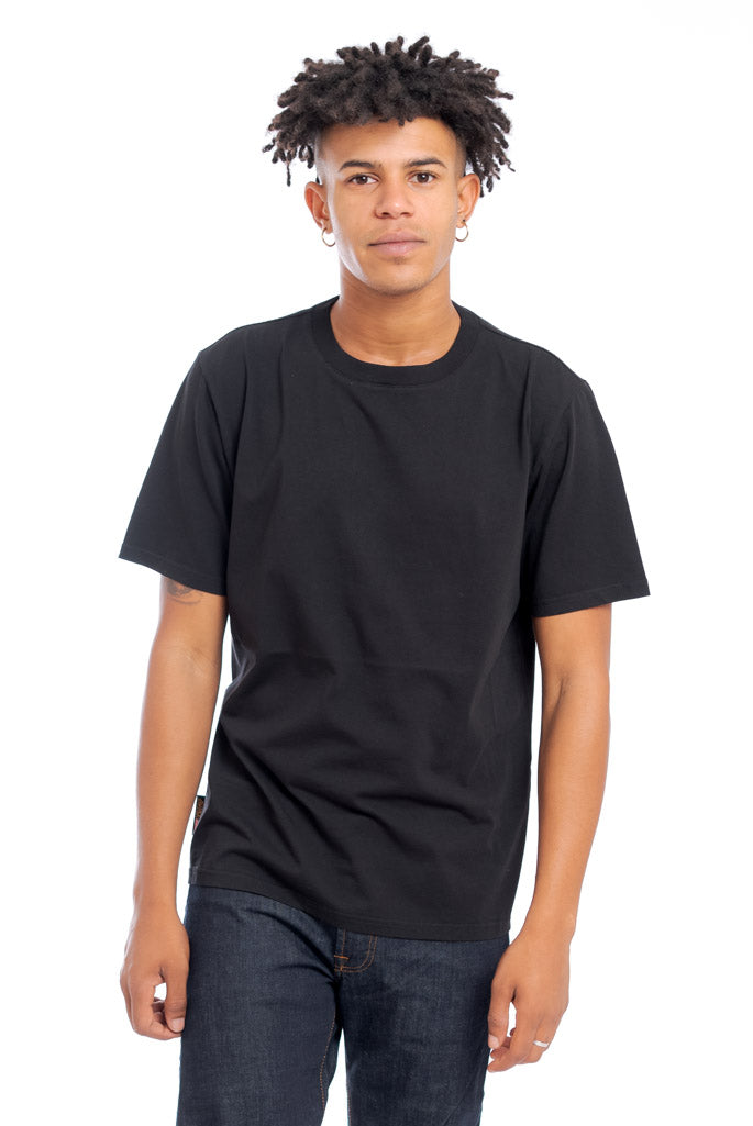 Autry - T-shirt Nera con Logo Bandiera Americana